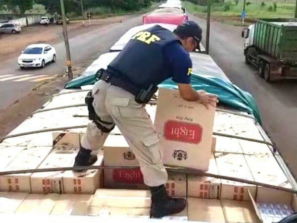 Cae la segunda caravana de bitrenes repletos de cigarrillos paraguayos en Brasil