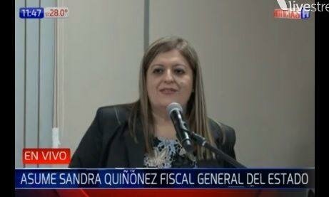 Sandra Quií±ónez promete acabar con prácticas extorsivas del pasado