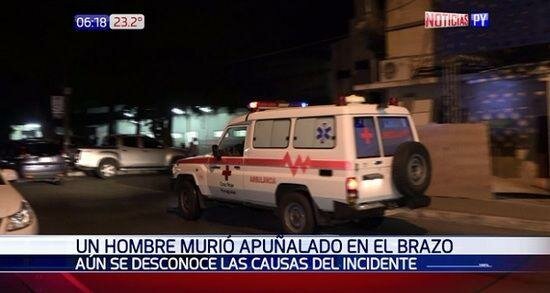 Hombre murió tras ser apuí±alado en el brazo